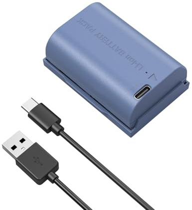 SMALLRIG LP-E6P Battery, 2520mAh Replacement USB-C Battery for Canon - 5406 | For EOS R5 Mark II,R6 Mark II R5,R6,R7,5D Mark II,5D Mark IV,60D,70D,80D,90D, 2.5h Quick Full Charge, Fully Decoded