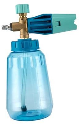 EPIGEIST Pulvérisateur Mousse Voiture Haute Pression Réglable avec Connecteur et Bouteille pour Lavage Auto Lance Ajustable Étanche et Facile à Installer