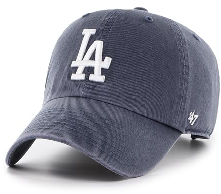 47 Brand MLB Los Angeles Dodgers CLEAN UP Cap Vintage Navy