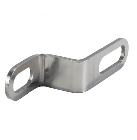 ACOLY Soporte de tubo de escape de motocicleta de 50 mm y 30 mm con abrazadera en forma de Z