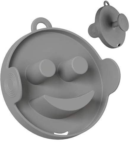 Genérico para esponja para fregadero, para esponja de cocina, para esponjas con cara sonriente, lindo estante organizador drenable para limpiar el hogar, apartamento, baño, encimera, ho