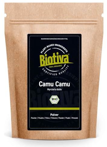 Camu camu in polvere Bio - 250g - vitamina C naturale - da raccolta selvatica, senza additivi, prodotto in Germania (DE-eco-005)