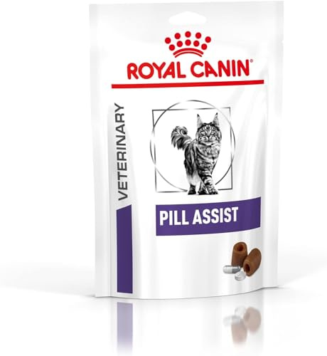 Royal Canin Veterinary Pill Assist CAT | 1 x 45 g | Ergänzungsfuttermittel für Katzen | Formbare schmackhafte Kroketten für eine einfachere Medikamentenverabreichung