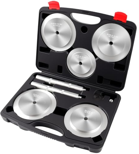 BILITOOLS Truck Hub Seal Installer Kit, Bearing Race and Seal Driver Set Heavy Duty for Class 7 & Class 8