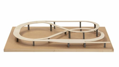 NOCH® Easy Track® Trassenbausatz „Mittelberg“, 1:160 Maßstab für Spur N Modellbau erweiterbar und flexibel