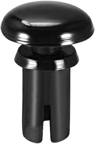 Befestigungsnieten, Muttern, Schrauben, Bolzen, Nieten, Verbindungselemente, Schrauben, Bolzen, Muttern, Niete, Druckclip, Niete, 4 mm x 7 mm, Leiterplatte, Nylon-Befestigungselement, schwarz, 200 Stü