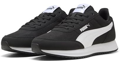 PUMA Unisex R78 LIGHTWIND sneakers, Svart Vit, 9.5 UK, Pumasvart Puma Vit, 44 EU