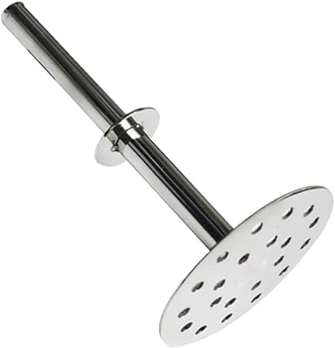 Round Stainless Steel Potato masher, Mashar, Vegetable Crusher, Pav Bhaji Smasher, Size No. 4