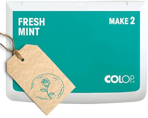 COLOP Timbri MAKE 2 Fresh Menta 70 x 110 mm, cuscino per timbri tradizionali e timbri creativi