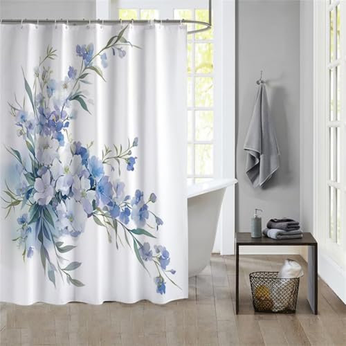 Duschvorhang Create 120x200cm Beschwerter Saum Wasserdicht Duschvorhänge Waschbar Stoff Shower Curtains Mit Ösen Duschvorhangringe Faltbarer Bad Curtain Badewanne Badezimmer Vorhang Gardinen 348