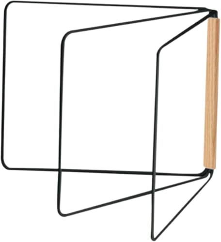 Wusdayer Drying Rack Kitchen,Dishcloth Drying Rack, Multipurpose Dishcloth Holder Punch Free Hand Towel Stand Rack 3 Arms Folding for Home Kitchen (Black)