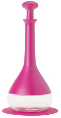 Avilia Bottiglia Oliera Fucsia con Beccuccio e Tappo Salvagoccia 500ml - Ideale per Condire il tuo Cibo Senza Sporcare - Realizzato in Materiali Resistenti è Comoda per Dosare le Quantità di Olio