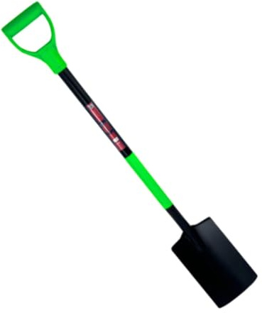 Synx Tools Spaten Ergonomisch Gärtnerspaten Bauspaten - Gerade Spaten