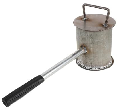 FUNOMOCYA Extintor Acero Inoxidable Recipiente Extintor para Barbacoas y Camping Sistema De Extinción De Incendios para Exteriores y Uso Doméstico Tapa