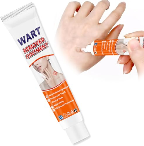 Bellifluous Crema Verrugas, Quita Verrugas, 1 Paquete Efectivo y Seguro Verrugas Quitar para Mantener la Piel Suave, Amable Eliminar Verrugas para Pies y Manos, Quitar Verrugas para Cuidado de la Piel