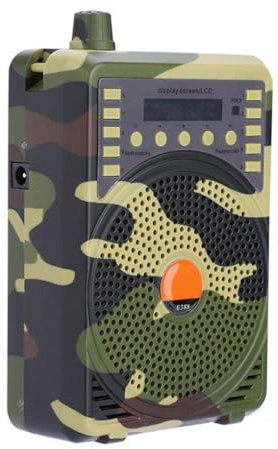 Zymoplas Amplificateur de télécommande sans Fil Longue Distance Amplificateurs de Voix universels de Petite Taille Amplificateurs de Son Chasse Leurre Haut-Parleur