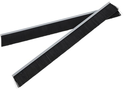 Ipetboom Tira de Cepillo de Nailon para Buzón 30 Cm, 2 Unidades, Sellado Resistente Intemperie, Bloqueo de Polvo y Agua para Ranura de Buzón, Accesorio de Mantenimiento para Casa,