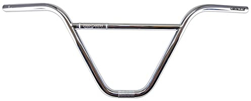 Eastern Bikes Throttle BMX Lenker - 100% Chromoly, hochfester, leichter Freestyle Lenker für Street, Park oder Dirt (Chrom, 10)