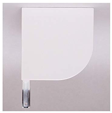 Console volet roulant rénovation 1/4 de rond, coloris Blanc - Gauche