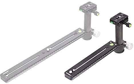Teleobjektivhalterung mit langem Fokus, verlängerte Schnellwechselplatte, Kamera-Klemmsäule, Stativkopf, Vogelbeobachtung (250 mm, Arca Swiss)