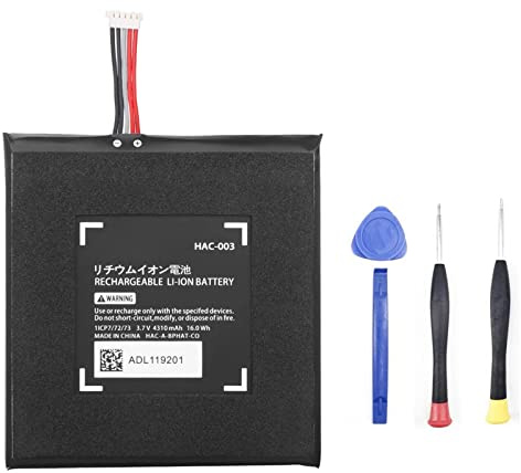 Newwyt HAC-003 Riparazione Sostituzione Batteria per Console 37V 4310mAh Batterie Ricaricabili agli ioni di Litio Accessori Controller ABS