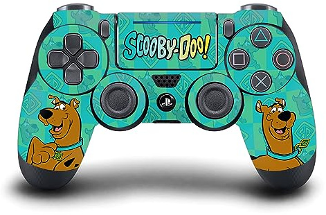 Head Case Designs Officially Licensed Scooby-Doo Scoob Graphics Vinyl Sticker Gaming Skin Decal Cover Compatible With Sony PlayStation 4 PS4 DualShock 4 Controller