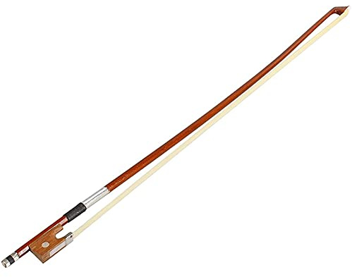 MABSSI Archet de Violon 1/2 Chic et Professionnel Archet Marron pour Violons avec Accessoires de Violon de Qualit¨¦ Sup¨¦Rieure, Pratiques et Robustes