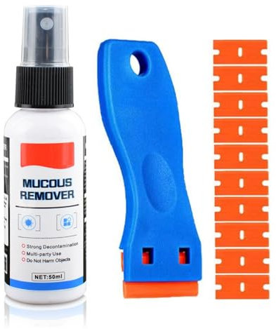Multifunctional Adhesive Glue Remover, Super Glue Remover, Sticky Stuff Remover Spray, 50ml Quick Sticky Remover Glue Spray Sticky Label Remover Window Film Adhesive Remover for Multi Surfaces