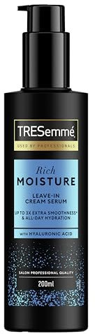 TRESemmé Rich Moisture Leave-In Cream Hair Serum hair treatment with Hyaluronic Acid for up to 3x extra smoothness* & all-day hydration 200 ml