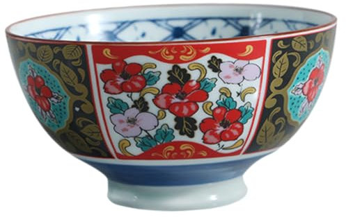 Garneck Ciotola Giapponese Per Noodles Ciotola Per Zuppa in Ceramica Per Casa Facile Da Pulire Resistente Per Cena e Uso Quotidiano