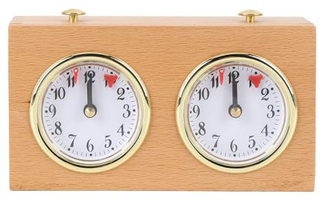 Schachuhr -Timer, Brettspiel Analoge Wettbewerbs -Timing -Tools für Schachspiele