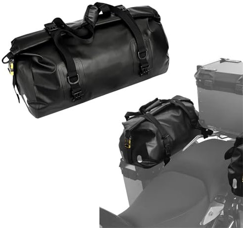 GuyAna Satteltaschen Hecktasche Rucksack Gepäcktasche Motorrad 1 Stück 20L Satteltasche Sitztasche Multifunktionstasche Sportrucksack Für Honda für Reisen
