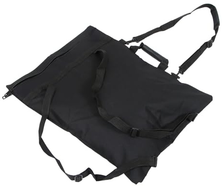 Gadpiparty Zeichenbretttasche Leinwand Aufbewahrungstasche A3 Schwarz Mit Reißverschluss Für Künstler Und Studentenzubehör Tragetasche Für Malbretter Und Skizzenpapier