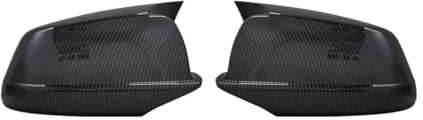 Spiegelkappen Für 5er F10 F11 F18 Für Pre-LCI 2010–2013 Rückspiegelkappe Flügel Seitenspiegelabdeckungen Auto Tür Spiegelkappen(Carbon Fiber)