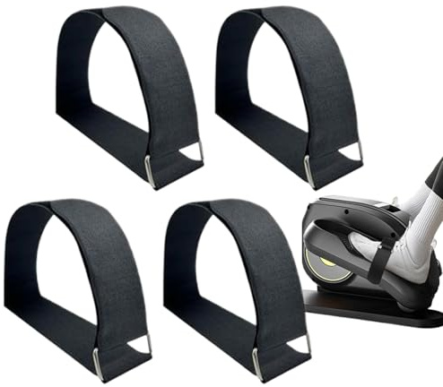 TyCylKu Correa de pie | Banda de Pedal elíptica para Debajo del Escritorio | Accesorios Deportivos para Fitness, Bicicleta, Ciclistas, equitación, Mujeres, Hombres, Personas Mayores