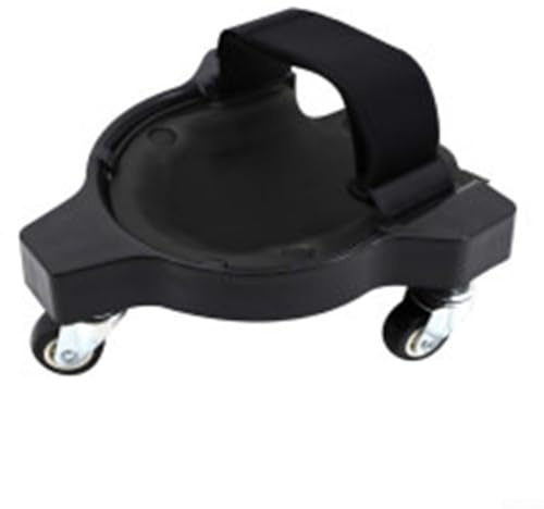 Volakebeing Genouillère à roulettes avec base roulante à 360 ° pour support de genoux mobile, tapis de travail coulissant avec coussin en mousse pour la construction, l'installation de carrelage, le