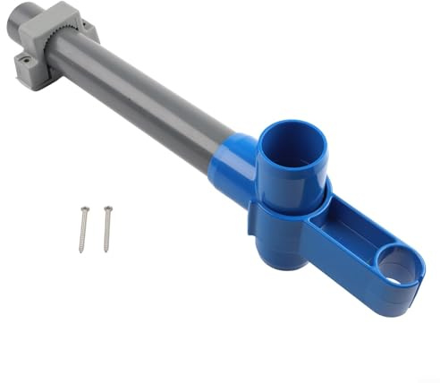 Zoegneer Kit skimmer per piscina fuori terra e interrato con facile installazione fai da te, opzioni di montaggio flessibili, tubo in PVC, tee, morsetto per tubi, hardware in acciaio inossidabile e