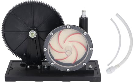 Haofy Modèle de Pompe Centrifuge à Couvercle Transparent, Type D'engrenage Haute Performance, Arbre de 900 TR/Min pour Démonstration, Enseignement, Matériau PVC
