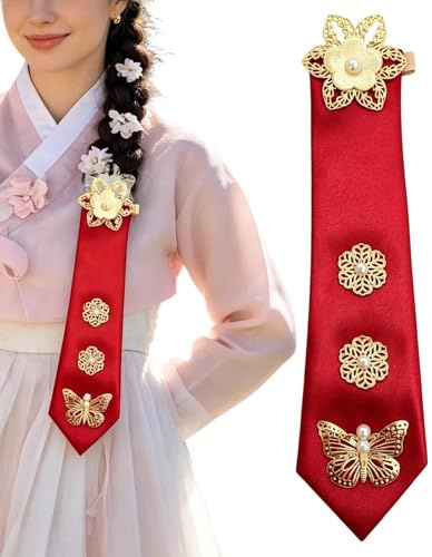 Sydkoreansk Hanbok Hårband, Håraccessoar Elegant Med Fjärils- Och | Koreansk Hanbok Huvudprydnad Håraccessoar i Håret För Festivaler, Högtider Oc