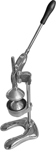 Melchioni Family Adelmo, Spremiagrumi a Leva Manuale da Tavolo, Spremi Melograno Manuale, Acciaio e Alluminio, Altezza 49,5cm, Succhi freschi spremuti a freddo