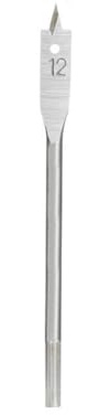 EsportsMJJ 6-40Mm Flat Spade Wood Drill Bit Hex Shank Woodworking Spade Drill Bit Hole Cutter - 12Mm