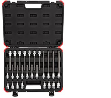 GEDORE red Bit-Satz, Schraubendreher-Einsatz-Set | für Vielzahn-Schrauben, Schraubenzieher-XZN-Bits, Werkzeug