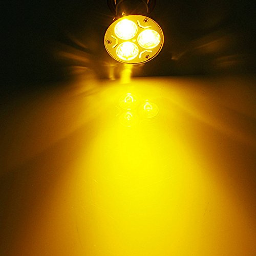 MASUNN GU10 3W AC 220V 3 LEDs rot/gelb/blau/grün LED Scheinwerfer Glühbirnen - Gelb