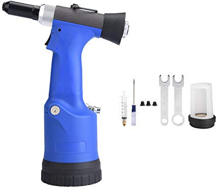Akozon Pistola Boquillas KP-708/708X Remachadora neumática Remachadora hidráulica Herramienta remachadora para remaches (KP-708X)