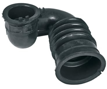 easyPART passend für EUROPART 10030181 Saugschlauch Faltenbalg | Einlaufschlauch, ALTERNATIV, Samsung DC67-00334A, Waschmaschine, Waschmittelkasten, Bottich, Frontlader, Schwarz, Flexibel
