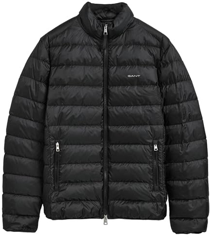GANT Light Down Jacka för män, svart, S