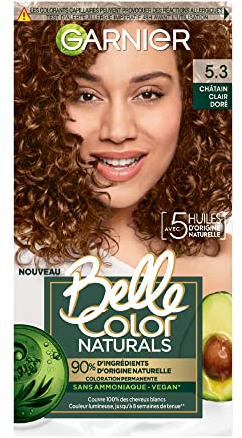 Garnier Belle Color Naturals Haarfarbe 5.3 hellbraun gold