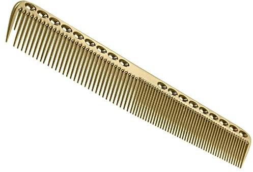 zalati Peines de aluminio y metal antiestático para peluquería, corte en casa y peinado
