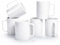 Jassceram Juego de 6 tazas de café grandes de cerámica de 500 ml para café con leche, té caliente, capuchino, cacao y moca, borde recto y diseño de mango cómodo, aptas para lavavajillas y microondas,