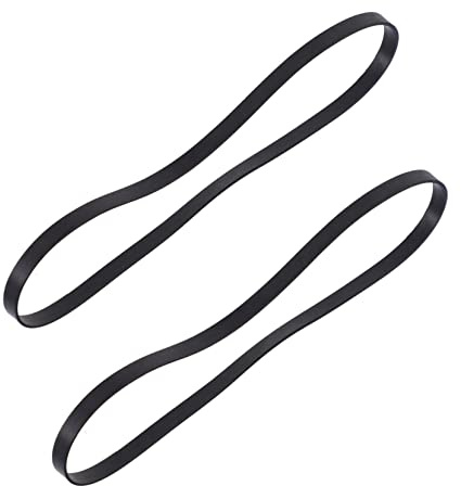 UPKOCH 2stücke Gummi Phonograph Riemen Für Plattenspieler Flexibel Lang Breit Hochwertiger Ersatzgurt Für Vinyl-rekorder Für Präzise Tonwiedergabe Und Einfaches Wechseln
